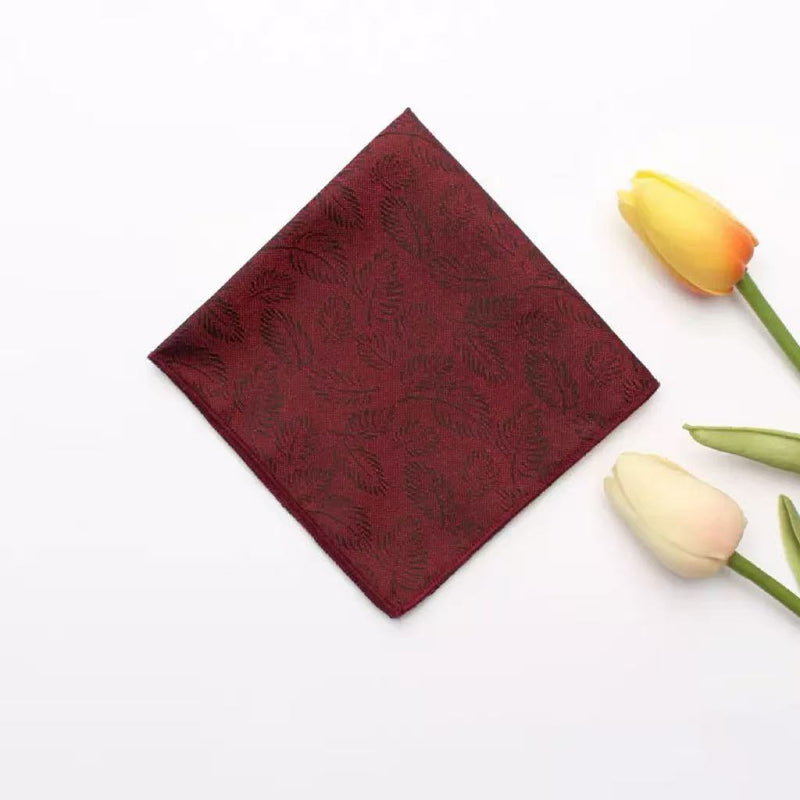 Casual British Pocket Square-Red series