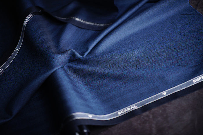 Scabal Diamond Chip Pure Wool & Silk – tailorsense