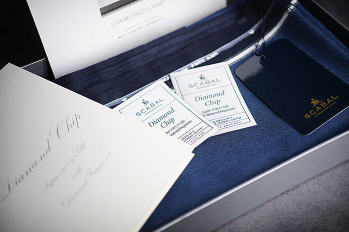 Diamond Chip Suiting – Scabal