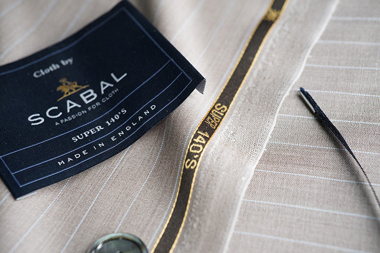 Scabal Mirage Pure Wool Super 140's