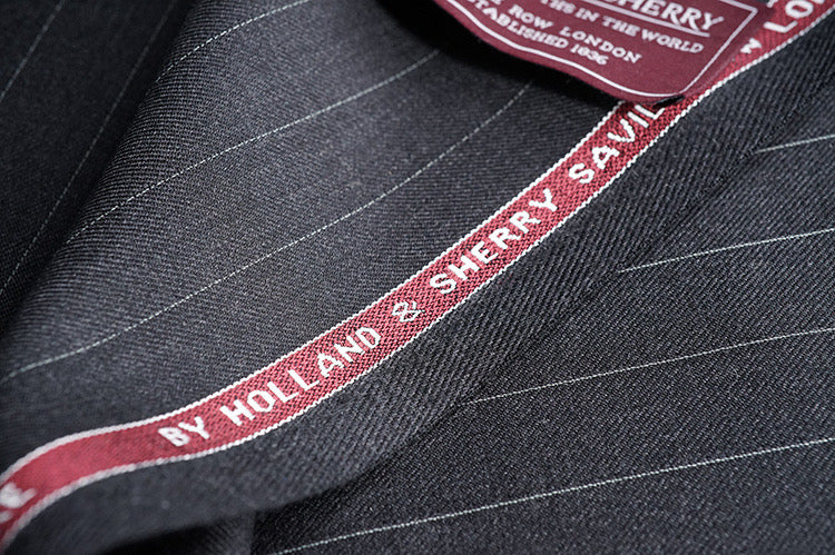 Holland & Sherry Super 100's Wool Worsted With Cashmere